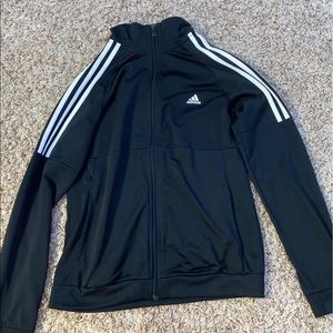 Full adidas sweatsuit (zip up jacket & sweatpants)